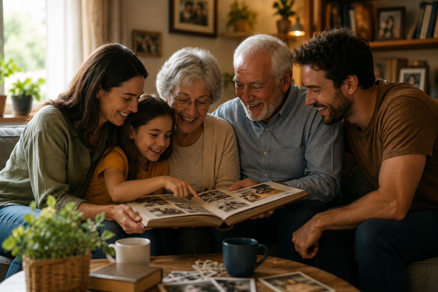 Lembranças em família: o que nos une além do tempo